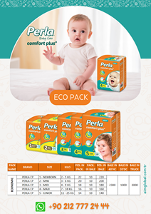 Pañales Desechables para Bebé PERLA Twin Pack MAXI (No.4) Buen Precio 32 Unidades con Súper Absorción - Product Image 4