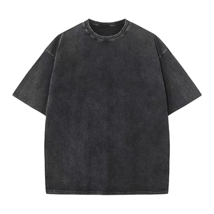 เสื้อยืดคอกลมแขนสั้นผู้ชาย ผ้าเจอร์ซีย์คอตตอน 100% น้ำหนัก 220 กรัม พิมพ์ลายได้ ออกแบบเองได้ เป็นมิตรกับสิ่งแวดล้อม สไตล์สตรีท - Product Image 1