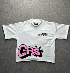 Camiseta cuadrada de gran tamaño de estilo Vintage de algodón 100% de peso pesado para hombres cuello redondo patrón de animales camiseta gráfica directa - Product Image 5