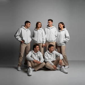 Sweat-shirt à capuche avec fermeture éclair pull surdimensionné au design de poche sac à dos personnalisé pour hommes sweats à capuche streetwear uniques personnalisés pour hommes - Product Image 1