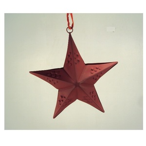 Embossed Design Silver Aluminium <b>Hanging</b> <b>Star</b> Ornaments For Christmas Home Decorative <b>Hanging</b> Ornaments - Product Image 6