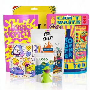 Bolsas de Mylar Impresas Personalizadas con Cierre Hermético, Diseño de Cierre con Cremallera, Bolsa de Mylar de 3.5g con su Logotipo - Product Image 2