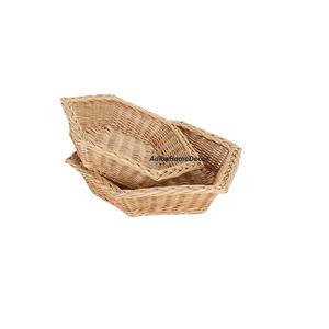 Grand panier rond en corde de jute avec support en bois de manguier, tissé à la main, écologique, rangement par des artisans indiens - Product Image 1