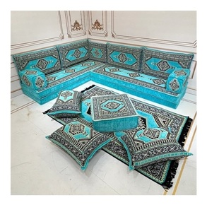 Sofá Árabe Esquinero-1 Juego De 16 Piezas-Incluido En El Precio: Fundas + Esponja - Product Image 1