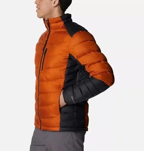 Gran oferta, chaqueta acolchada de talla grande de gran tamaño para Primavera, fina, impermeable, transpirable, con cuello levantado, con logotipo personalizado en la parte delantera, para hombre - Product Image 2