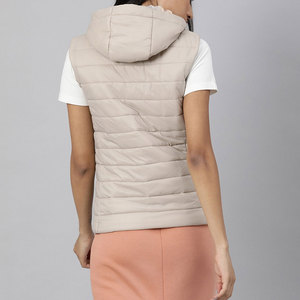 Venta caliente traje de moda Color sólido mujeres chaleco acolchado nuevo Highstreet Look mejor mujeres chaleco acolchado - Product Image 3