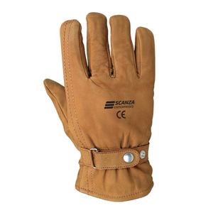 ถุงมือฤดูหนาวผิวแกะสีดำคลาสสิกระบายอากาศได้ดีหน้าจอสัมผัสใช้สำหรับเล่นสกีกิจกรรมกลางแจ้งทุกวัน - Product Image 3