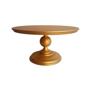 Soporte Redondo para Pastel de Metal Dorado y Morado, Soportes Redondos para Pasteles de Boda, Diseño Moderno - Product Image 2