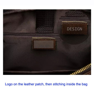 Sac de voyage personnalisable en cuir véritable, grande capacité, imperméable, surdimensionné, pour week-end ou nuitée - Product Image 2