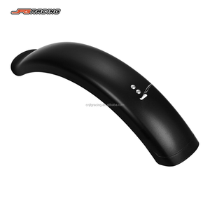 JFGRACING PPプラスチック製オートバイフロントフェンダーマッドガード（M20電動自転車、ファットタイヤダートバイク改造アクセサリー用） - Product Image 5