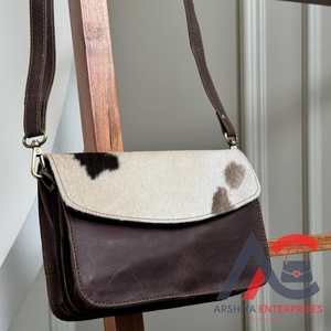 กระเป๋าถือหนังมีสไตล์สำหรับผู้หญิง, กระเป๋าหนังมีสายคาดกระเป๋าหนังแท้กระเป๋าชอปปิ้งกระเป๋าหนังวัวสุดเก๋ - Product Image 1