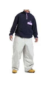 Unisex Super Baggy <b>Snowboard</b> Pants Windproof Waterproof Insulated <b>Ski</b> High Street Cargo Wide Leg Loose Streetwear - Product Image 2