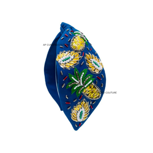 แฟชั่นใหม่ที่คาดผมลูกปัดปักด้วยมือสำหรับเด็กผู้หญิงผู้หญิงสีสันสดใสเป็นชิ้นของขวัญปาร์ตี้ที่คาดผม - Product Image 6