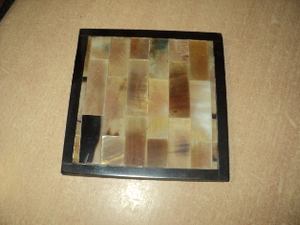 Posavasos ecológico moderno de madera, alfombrillas y almohadillas elegantes para protección de mesa - Product Image 2