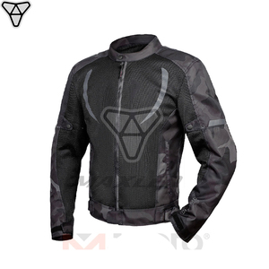 Men's <b>Summer</b> Cordura <b>Motorcycle</b> <b>Jacket</b> New Flash Gear Textile Cordura Motorbike Protective <b>Jackets</b> - Product Image 3