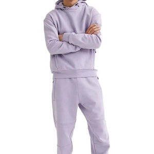 Wholesale Customized Men's Casual Fashion <b>Track</b> <b>Suit</b> Highest Quality with Hooded Collar Solid Pattern for Winter-TIV-WT-36 - Product Image 1