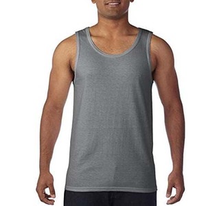 Camiseta sin mangas de punto personalizada OEM para hombre, chaleco informal de gran tamaño para gimnasio, camisa de entrenamiento muscular transpirable de secado rápido - Product Image 6