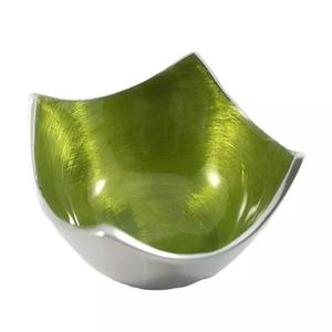 Bol de service classique utilisé pour la maison hôtel Restaurant bol décor émail finition vaisselle Design moderne bol de service en Aluminium - Product Image 2