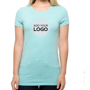 Customized Custom Logo Tri-blend T Shirts Next Level Apparel Women's 6710 Tri-Blend Crew Neck T Shirt - Product Image 1
