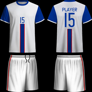 Camisetas de Fútbol Personalizadas con Impresión Digital, Transpirables, de Manga Corta, Uniformes de Fútbol Unisex, Diseño Retro - Product Image 4