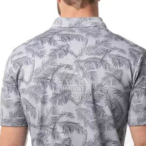 Nouveauté 2026 Vêtements de plein air pour hommes Chemises polo à sublimation Prix raisonnable Nouveau style Chemises polo à sublimation pour hommes - Product Image 6