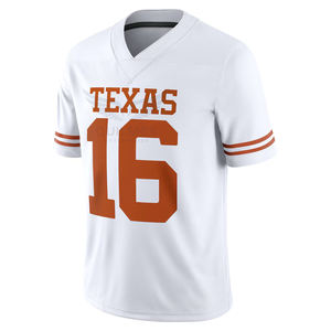 Custom Made White Arch Manning University Texas Longhorns Juego Fútbol Jersey Ligero Alta Calidad Manga Corta Impreso - Product Image 1