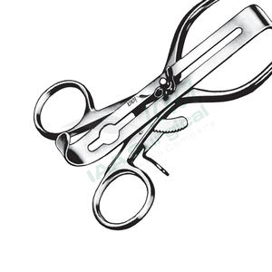 Retracteur Henley manuel chirurgical complet en acier inoxydable allemand auto-serrant avec lames centrales - Product Image 3