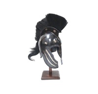 Cordon de fer fait à la main du casque d'armure d'anneau avec casque d'armure antique de cuivre pour le casque d'armure médiéval en gros
