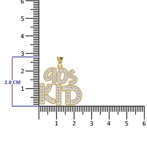 Collar con Colgante de Letra Personalizada en Oro Sólido de 14k con Diamante Cultivado en Laboratorio con Certificación IGI VVS, Diseño Exclusivo, Joyería Fina a Bajo Precio - Product Image 5