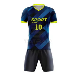Service OEM - Tenue de football pour hommes adultes - Légère, respirante, séchage rapide, 100% polyester, vêtements d'entraînement, nouveau design, prix bas - Product Image 5