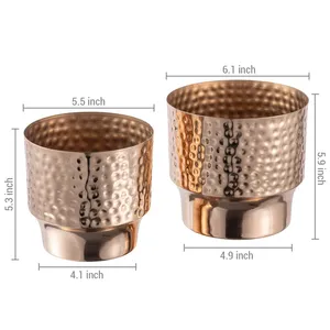 El proveedor de decoración moderna para el hogar y el Jardín ofrece macetas y macetas de metal rentables Macetas y macetas de moda - Product Image 2