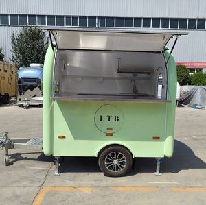 Food Cart Mobile Food Truck avec cuisine complète, remorques carrées neuves et bon marché. - Product Image 6