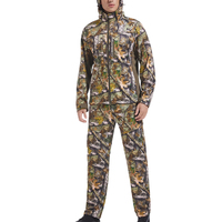 Ensemble de chemise tactique de chasse pour homme, imperméable, respirant, anti-UV, séchage rapide, camouflage écologique, toile, airsoft, randonnée