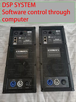 3000W DSP 90v-260v 50-60hz pfc tek kanallı amplifikatör modülü Powered hoparlörler