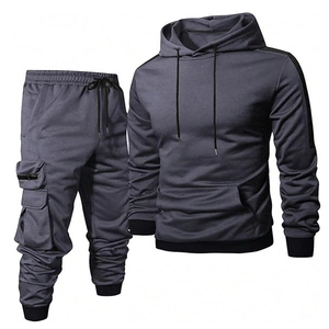 Sweat-shirt et sweat à capuche pour homme 100% polyester Tissu en molleton français d'hiver Design imprimé à l'écran avec fermeture éclair - Product Image 6