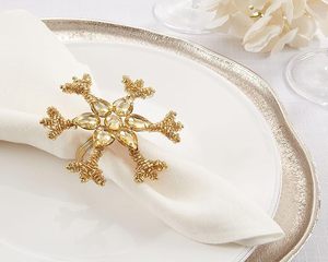 Rond de serviette en perles de verre Rond de serviette en strass pour la décoration de fête Table à manger Tous les jours Un grand décor de table - Product Image 3