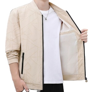 2025 primavera y otoño nuevo cuello de béisbol corto suelto Color sólido chaqueta de negocios Casual abrigo fino tendencia - Product Image 6