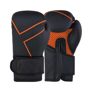 Gants de boxe personnalisés en gros cuir respirant et confortable avec logo personnalisé imperméable - Product Image 1