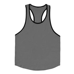 2024 Men's Muscle Gym Tank <b>Top</b> <b>Oversize</b> Armholes Fitness <b>Vest</b> 100% Cotton Casual Style Embroidery Breathable Mark's <b>Top</b> Pick - Product Image 5