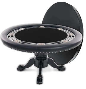 Mesa de Póker Redonda de Diseño Nuevo y Alta Calidad para 8 Jugadores, Mesa de Póker Profesional Redonda - Product Image 3