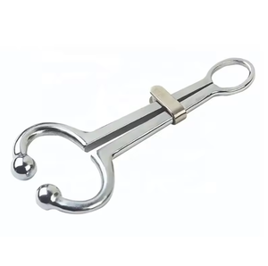 Ajusteur de glissière pour porte-boulets Harms, en acier inoxydable, équipement vétérinaire pour les grands animaux, outils pour le bétail - Product Image 4