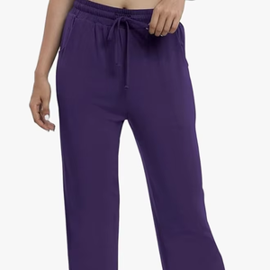 Jogging en molleton doux de qualité supérieure pour femmes, pantalon de survêtement unisexe, vente en gros directe d'usine, logo personnalisé, Bangladesh - Product Image 1