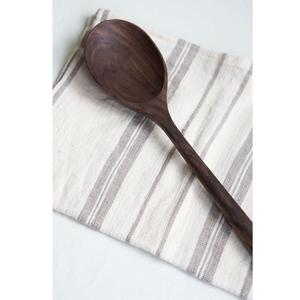 Cuchara de cocina duradera de madera natural para utensilios de cocina antiadherentes respetuosos con el medio ambiente, fácil de limpiar, solo lavado a mano, juegos de herramientas de cocina versátiles - Product Image 5