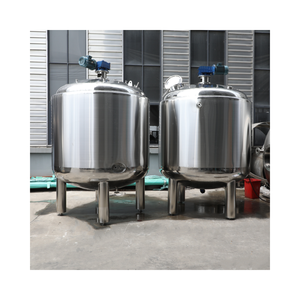 Cuve de mélange sous vide automatique de 1000 L avec agitateur, levage hydraulique, chauffage électrique et homogénéisateur de fond pour produits chimiques et moteurs - Product Image 4