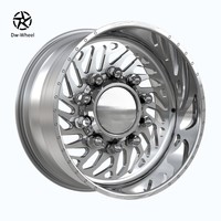 Jantes forgées sur mesure DW en argent, concaves profondes, 20, 22, 24, 26, 28 pouces, pour camion, 8x170, 8x180, 8x200, pour Ford F150 F250