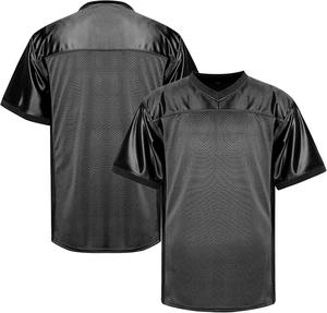 Camiseta Deportiva de Fútbol Americano para Hombre, Camiseta Deportiva Lisa, Adecuada para Entrenamiento, Calentamiento y Uso Casual - Product Image 1