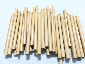 ชุดหลอดดูดน้ำทำจากไม้ไผ่ธรรมชาติแบบนำกลับมาใช้ใหม่โลโก้ตามสั่งจาก Eco2go เวียดนาม - Product Image 2