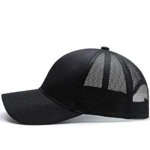 Gorra de béisbol deportiva de verano para hombre, visera de malla transpirable, placa ligera coreana, sombrero informal de estilo callejero de Color sólido para negocios - Product Image 5