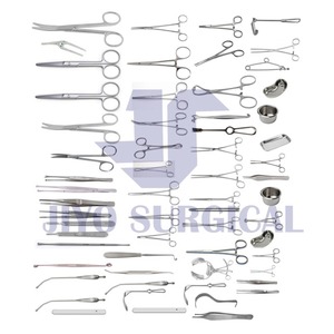 Juego de laparotomía de 197 piezas, Kit completo de instrumentos de cirugía General, instrumentos quirúrgicos de acero inoxidable - Product Image 1