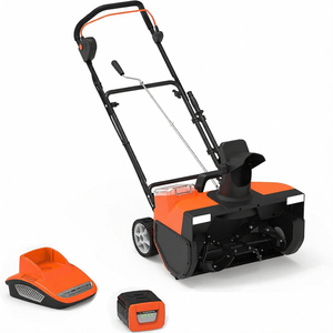 Souffleuse à neige sans fil YF-60vRX22-ST 60V 22 pouces, batterie lithium-ion puissante de 4,0 Ah, profondeur de neige de 10 pouces, 180 °   Chute, autopropulsée - Product Image 1